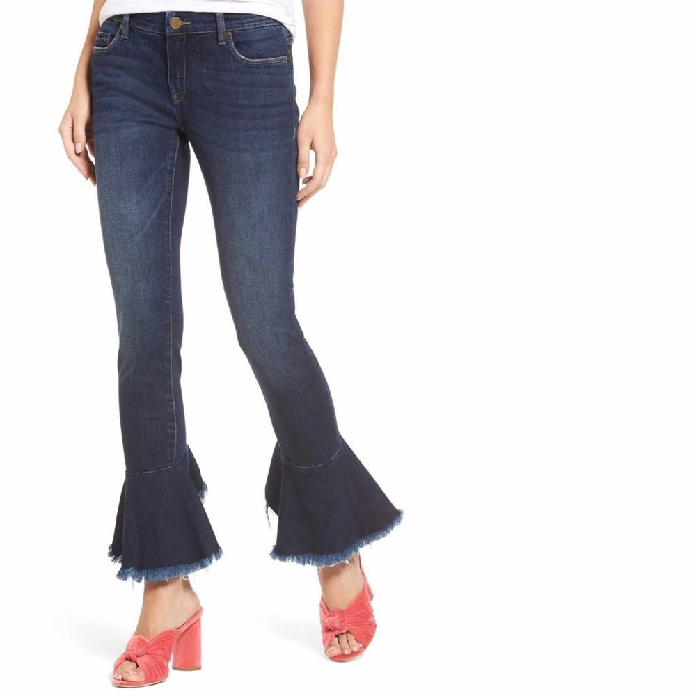 Blank NYC Jeans Flare Fray